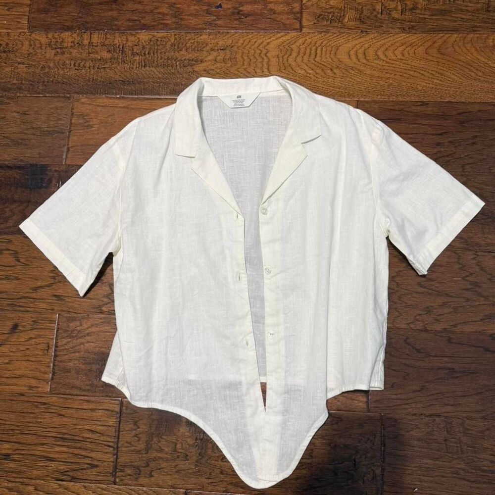 H-m Women's White Blouse